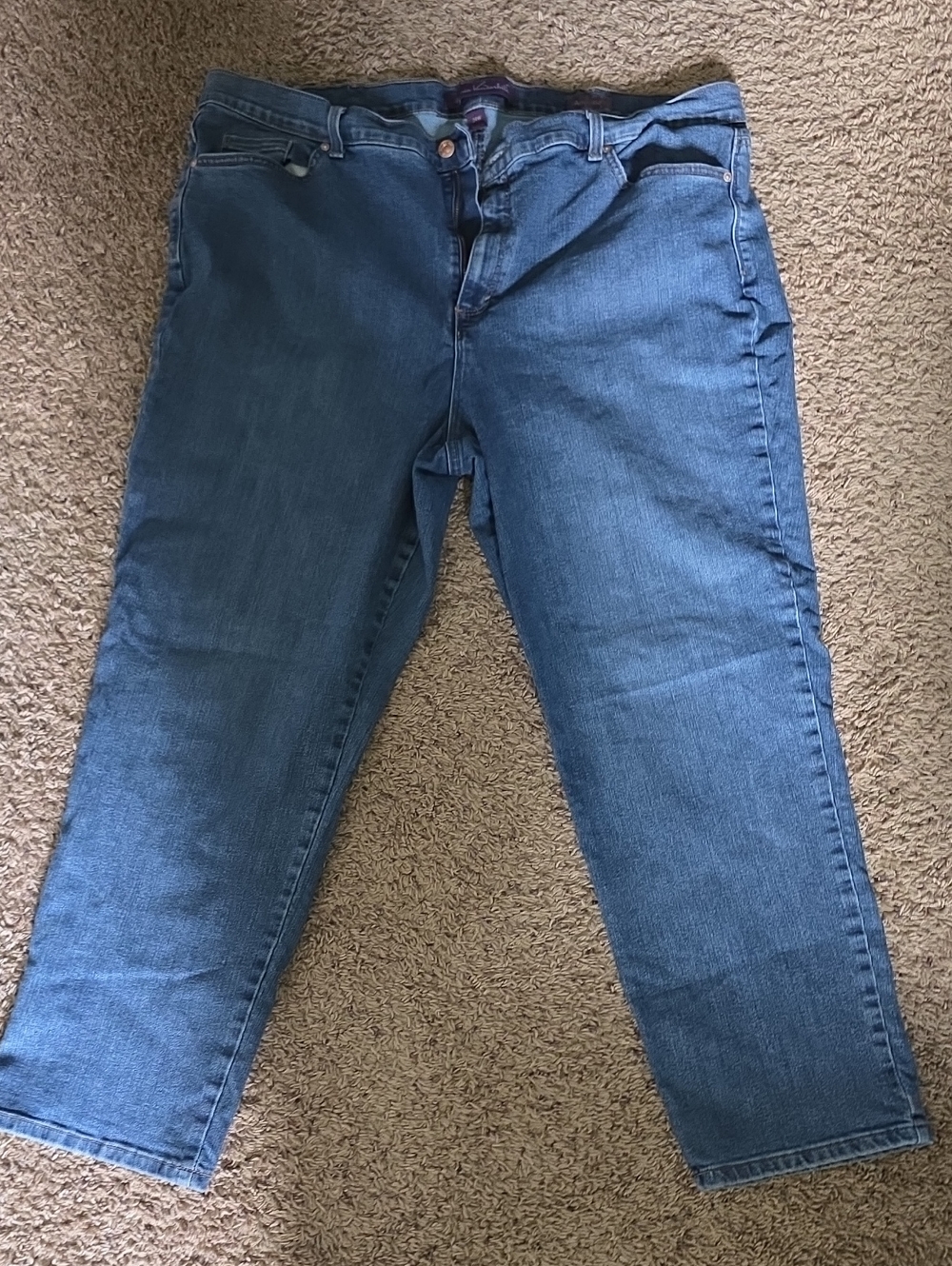 Gloria Vanderbilt Blue Boyfriend Jeans